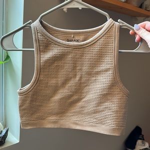 Garage Women’s Tank Top Crop Top, Athletic / Casual Top